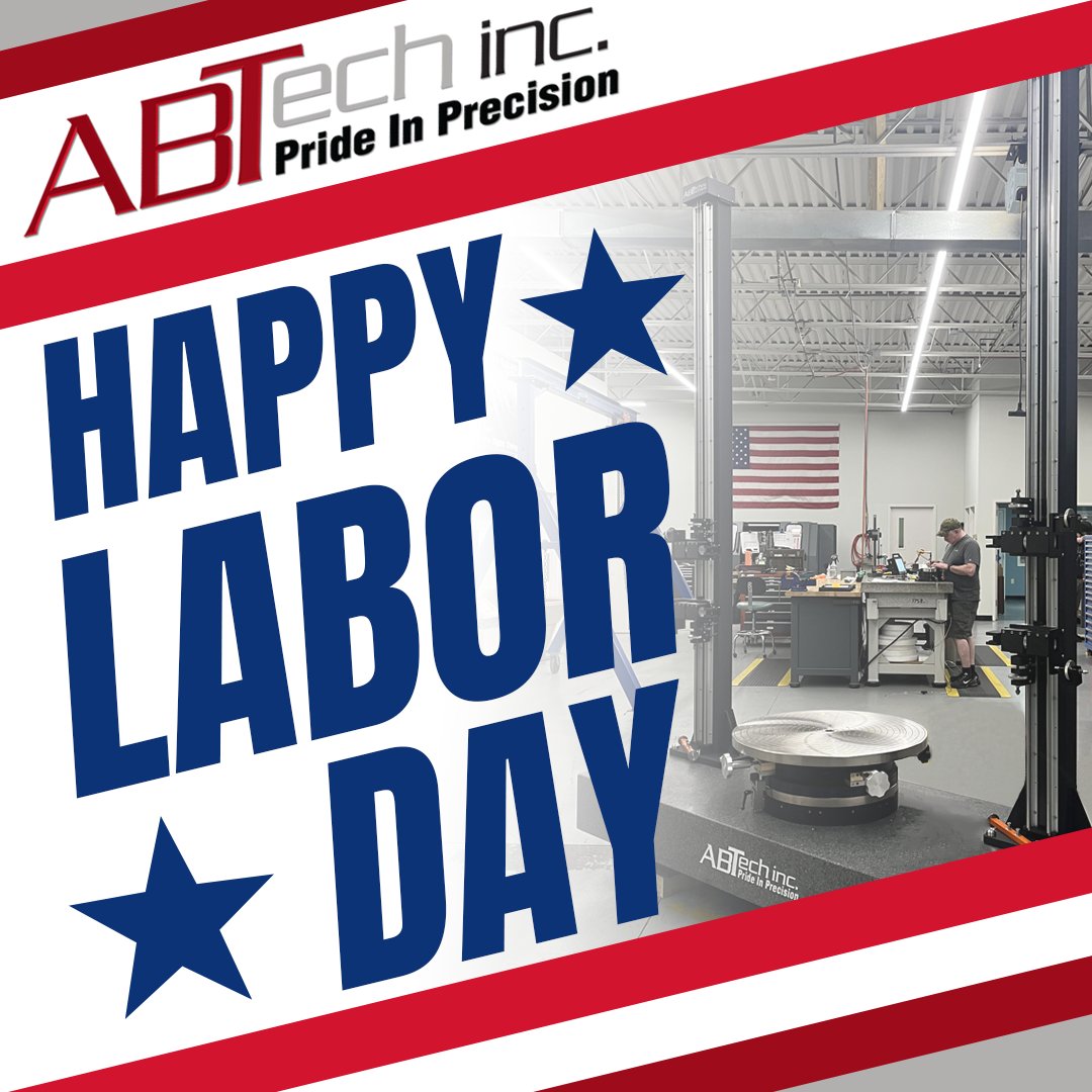 ABTechInc's tweet image. At ABTech, our employees are the heart of everything we do. This year’s accomplishments reflect your perseverance, teamwork, and dedication. We could not have achieved this without you. Enjoy a well-deserved day of rest.
#LaborDay #ThankYouTeam #ManufacturingExcellence #ABTech