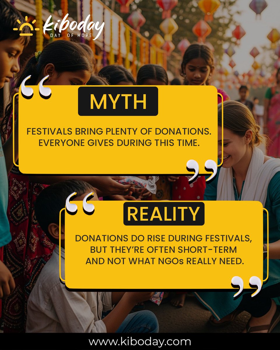 Kibo_day's tweet photo. Festivals bring joy, lights, and giving 💛
But NGOs’ needs don’t end when the celebrations do.
Let your kindness go beyond the season.
Donate Ration Kits and Support NGOs feeding people in need.
#Kiboday #DayOfHope #Donate #NGO #Festivals #Hunger https://t.co/fuGdgYKZWV