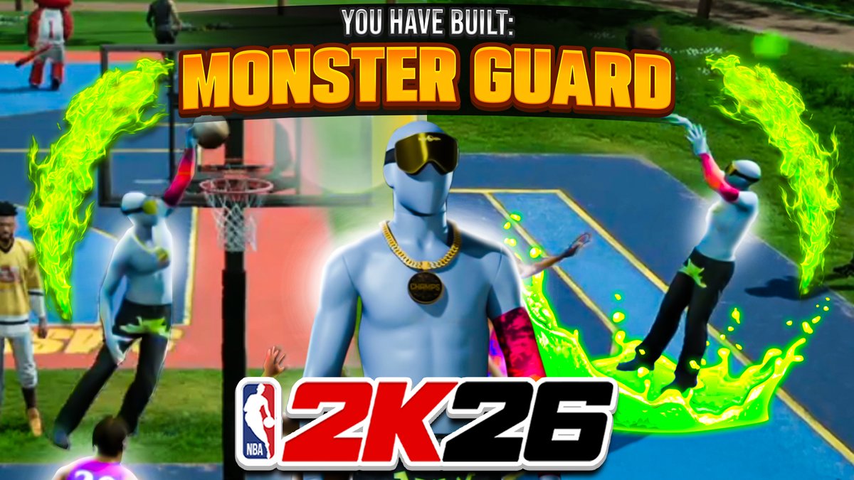 I Rebirthed a 6'4 'MONSTER GUARD BUILD' on NBA 2K26! (Contact Dunks, High 3pt, Best Dribbling Sigs + Defense) youtu.be/1DJxYRrDFLE