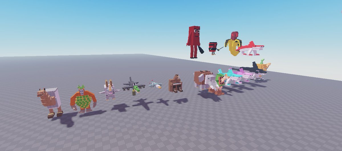 ⭐ Mega Brainrot Pack [FOR SALE]

📌 Includes:
- 41 UNIQUE Brainrots!
- Fully rigged &amp; game-ready! 
- Easy to color &amp; edit

💰 Limited stock! Only selling 25 copies.

📩 Interested? DM me on Discord: supremesilver

#Roblox | #RobloxDev | #robloxart | #brainrotevolution