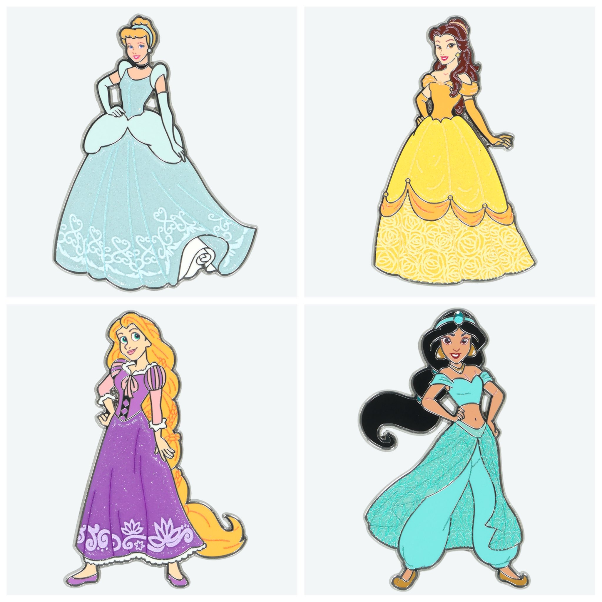 Disney - ディズニープリンセス　d23 螺鈿風　ピンバッジ どりあ@ディズニー情報 on X: 