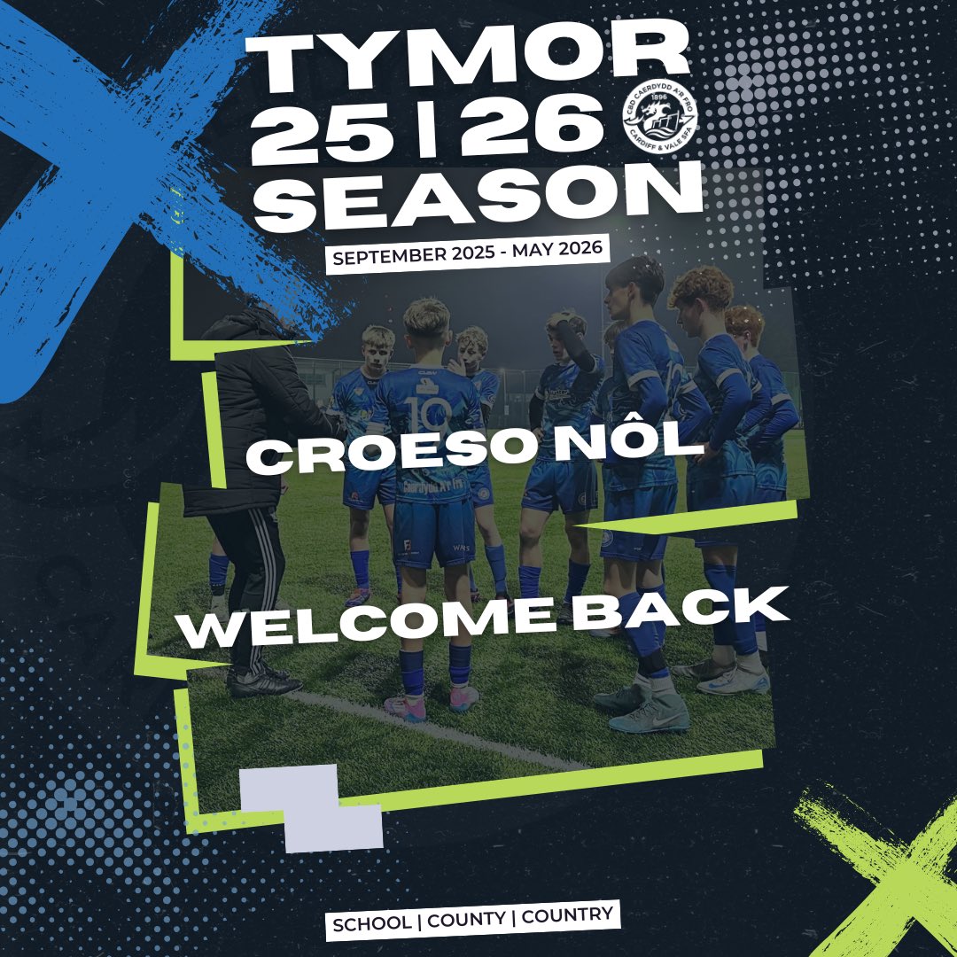 CVSFA's tweet image. ②⓪②⑤ | ②⑥

We’re looking forward to restarting with our 2025/26 regular season &amp;amp; welcoming back our County | Development Squads to @oceanparkarena today.
Here’s to the start of another exciting season ahead.
Let’s go!

#SchoolCountyCountry
@welshschoolsfa 
@oceanparkarena