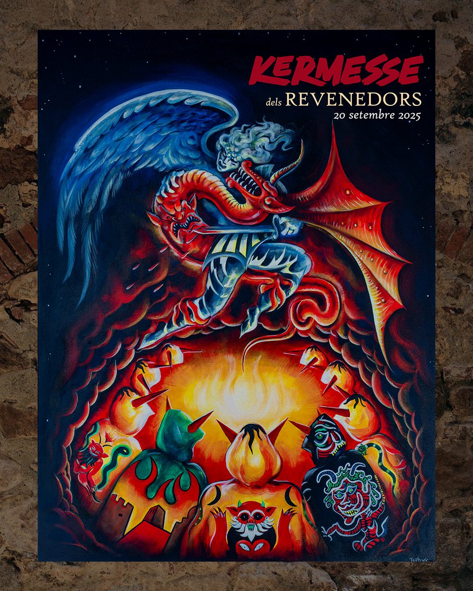 Ball de Diables de Barcelona - Revenedors (@balldiablesbcn) on Twitter photo ⭕ 𝐋𝐀 𝐊𝐄𝐑𝐌𝐄𝐒𝐒𝐄 𝐃𝐄𝐋𝐒 𝐑𝐄𝐕𝐄𝐍𝐄𝐃𝐎𝐑𝐒
🗓️ El pròxim dissabte 20 de setembre viurem la primera diada anual del Ball de Diables de Barcelona – Revenedors!
En aquesta primera edició:
🔱 Els convidats són <a href="/CollaJoveRibes/">Ball de Diables de Ribes Colla Jove</a> i <a href="/DiablesVendrell/">Ball de Diables del Vendrell</a>
👇 ⭕ 𝐋𝐀 𝐊𝐄𝐑𝐌𝐄𝐒𝐒𝐄 𝐃𝐄𝐋𝐒 𝐑𝐄𝐕𝐄𝐍𝐄𝐃𝐎𝐑𝐒
🗓️ El pròxim dissabte 20 de setembre viurem la primera diada anual del Ball de Diables de Barcelona – Revenedors!
En aquesta primera edició:
🔱 Els convidats són <a href="/CollaJoveRibes/">Ball de Diables de Ribes Colla Jove</a> i <a href="/DiablesVendrell/">Ball de Diables del Vendrell</a>
👇