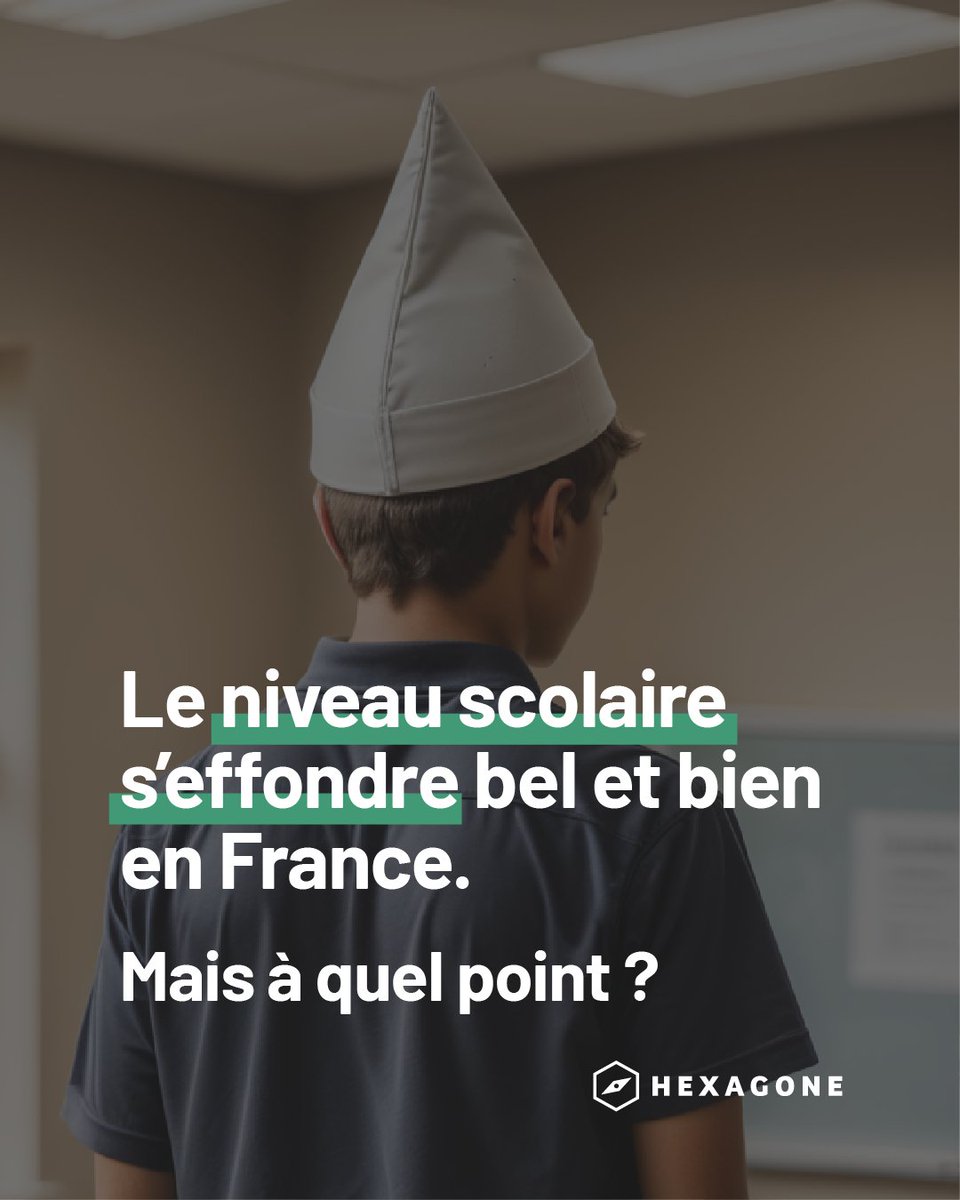 🎒Le niveau scolaire en France est-il en chute libre ?📉

Hexagone se plonge dans les chiffres clés et montre des résultats qui pourraient vous surprendre sur l'ampleur de la chute du niveau.

Découvrez les faits essentiels sur cette tendance inquiétante.🧵