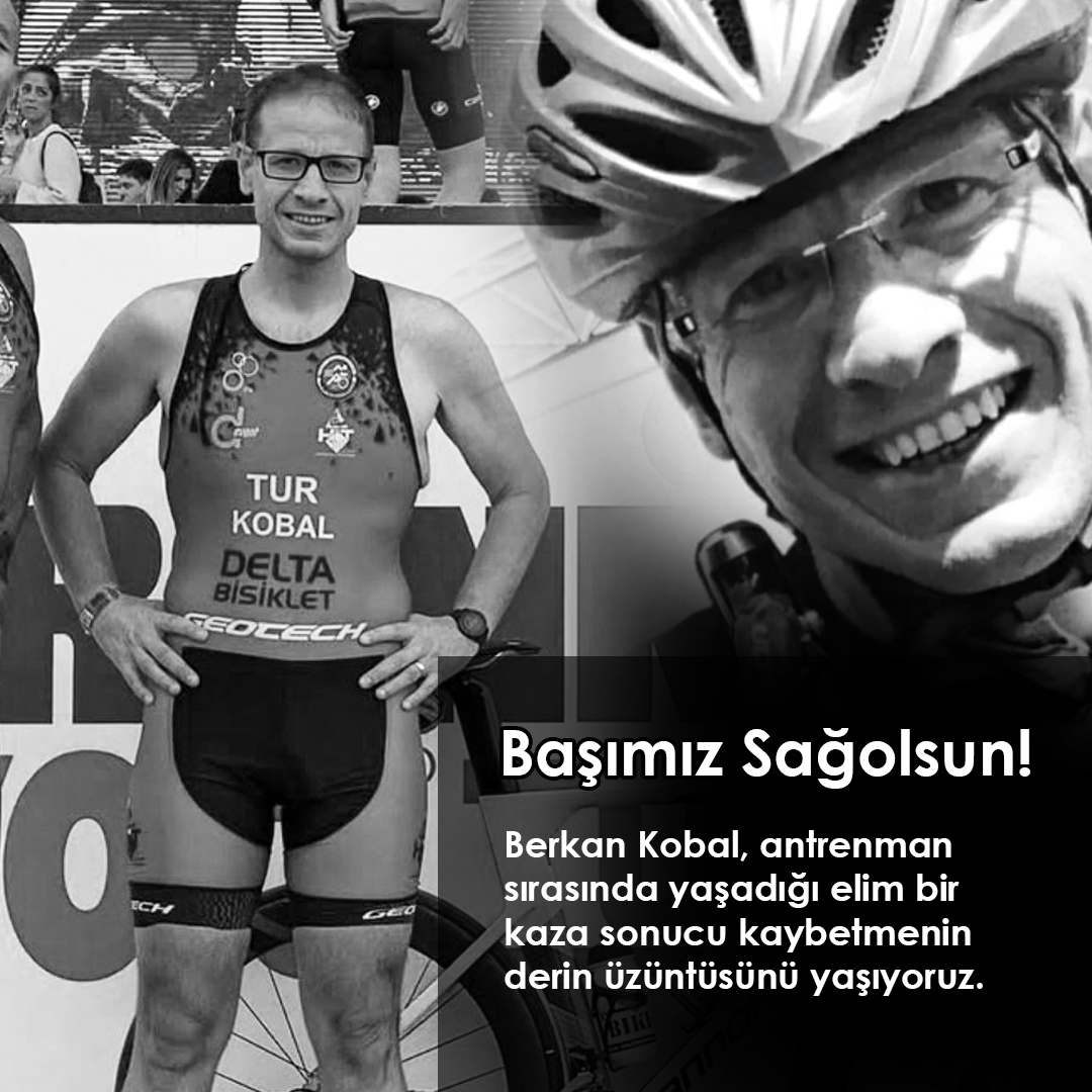 Bisiklet antrenmanı sırasında kontrolsüz bir araç sürücüsünün arkadan çarpması sonucu hayatını kaybeden sporcumuz triatlet Berkan Kobal’a Allah’tan rahmet, kederli ailesine ve tüm camiamıza başsağlığı diliyoruz.

#BaşımızSağolsun #berkankobal