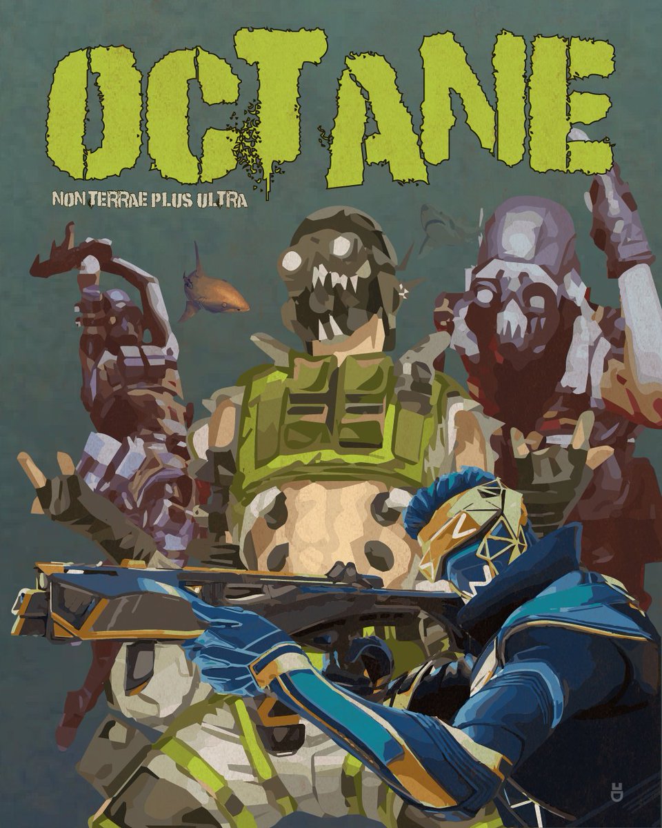 Gratian_97's tweet photo. Poster Design for Octane.
My favorite apex legend and the first heirloom i ever got.
Been a while i've played tho, need to run it back
#AdobeIllustrator #ApexLegends #octane #heirloom #apexlegendsoctane https://t.co/emOcn4NeNG