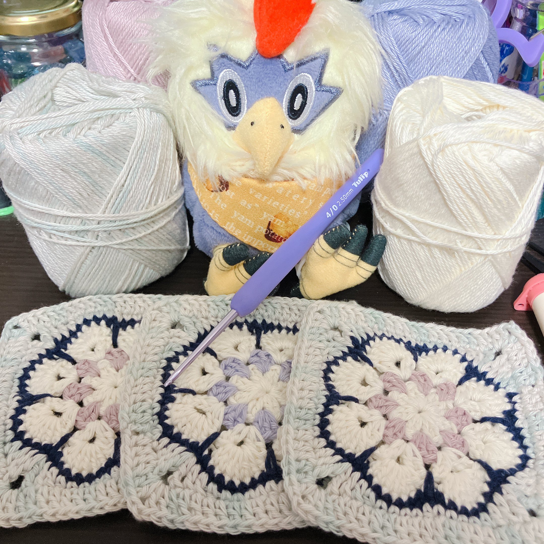 ぽんちゃん様のバック ギフトセット】ポンちゃんストラップ付トートバッグ+ 60gまんげ