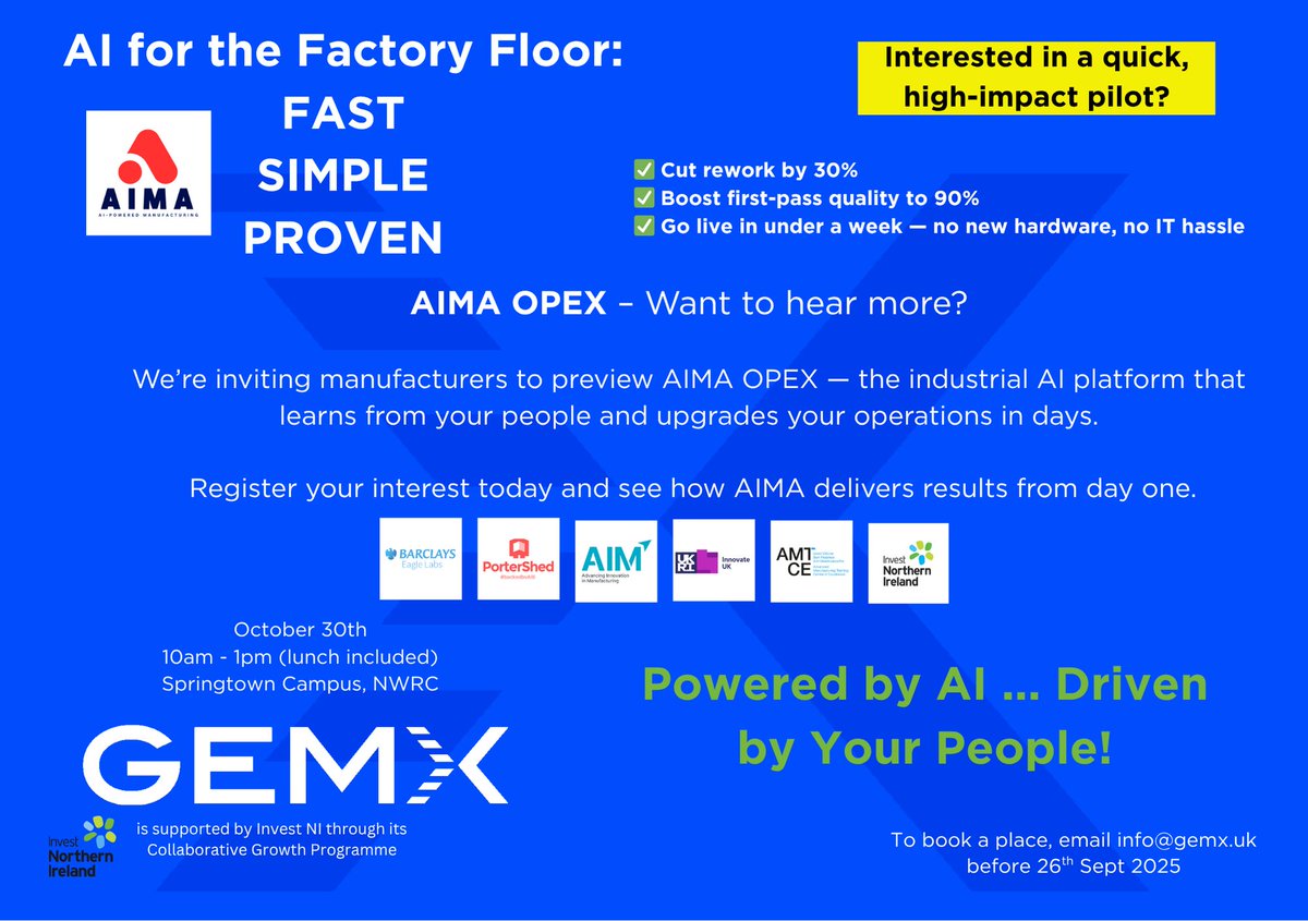 Software platform available - join us to hear more ...
<a href="/InvestNI/">Invest NI</a> <a href="/ManufacturingNI/">Manufacturing NI</a> <a href="/innovateuk/">Innovate UK</a> <a href="/nwrc_bsc/">NWRC Business Support Centre</a>