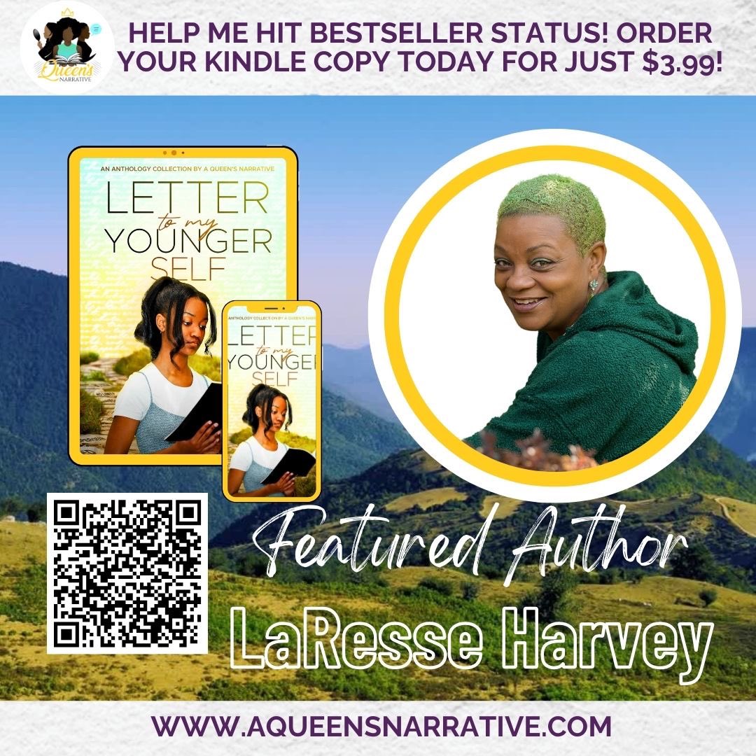 BswButtons's tweet photo. TODAY IS THE DAY! I am beyond excited to officially share that I’m a published author! Please help me reach Bestseller status by grabbing the Kindle edition of A Queen’s Narrative: Letter to My Younger Self– An Anthology Collection of A Queen's Narrative only $3.99.  Thank you. https://t.co/eoWb8AwHpW