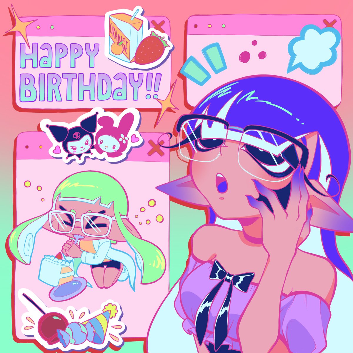 Happy birthday!!! To me and my twin sister <a href="/Shudderz11/">Shuddz</a> !!
She’s the best in the whole wide world ‼️ she’s so awesome guys &lt;3