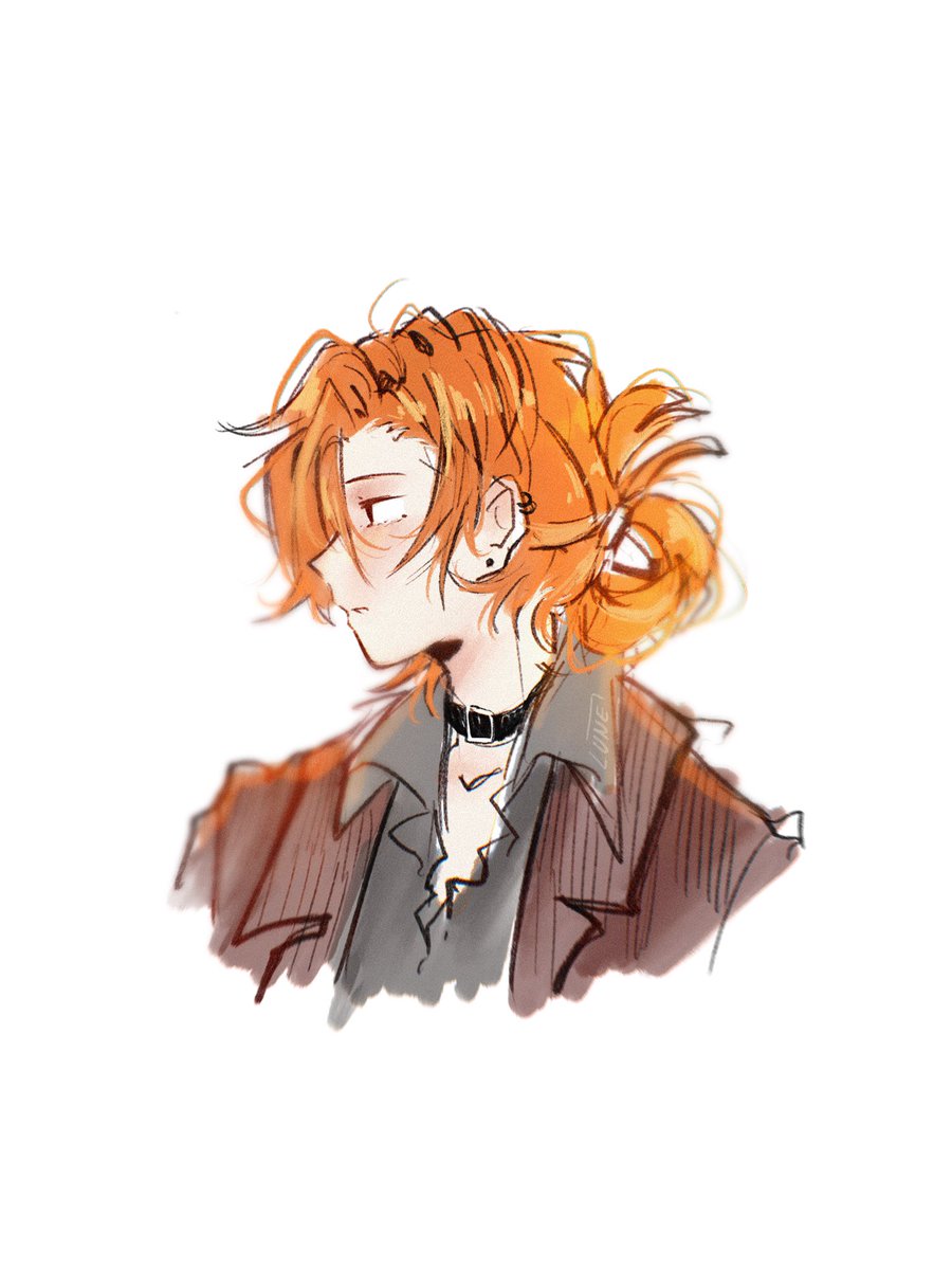 Chuuchuu with hair tied 🤌🏻 
-
#chuuyabsd #BSD #bungostraydogs #chuuyanakahara #chuuya #bsdfanart