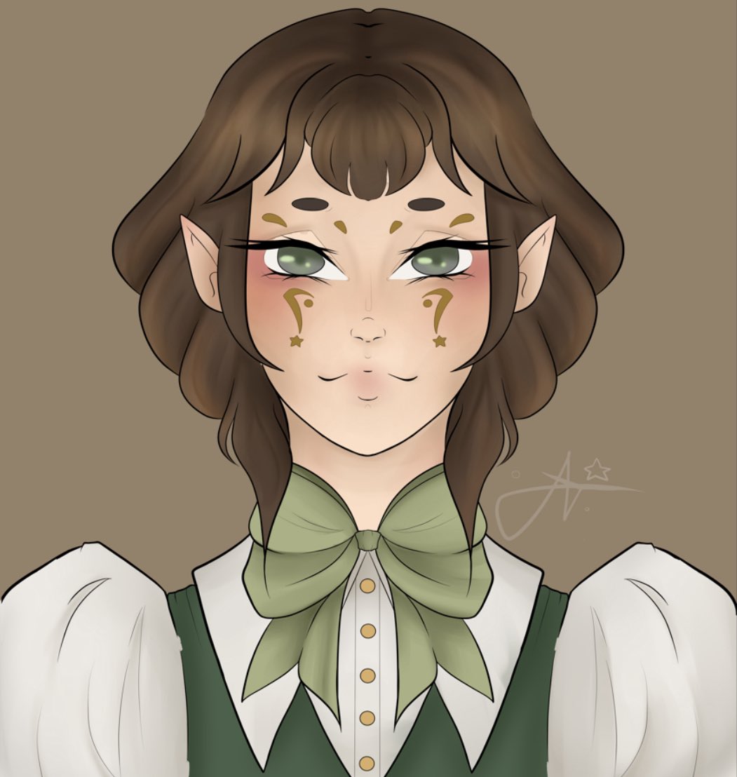 Aethaeon's tweet image. A little fae I drew a while ago! I’m working on my shading so any tips you have are welcome! :3✨
⟡ 
#CLIPSTUDIO #DigitalArtist