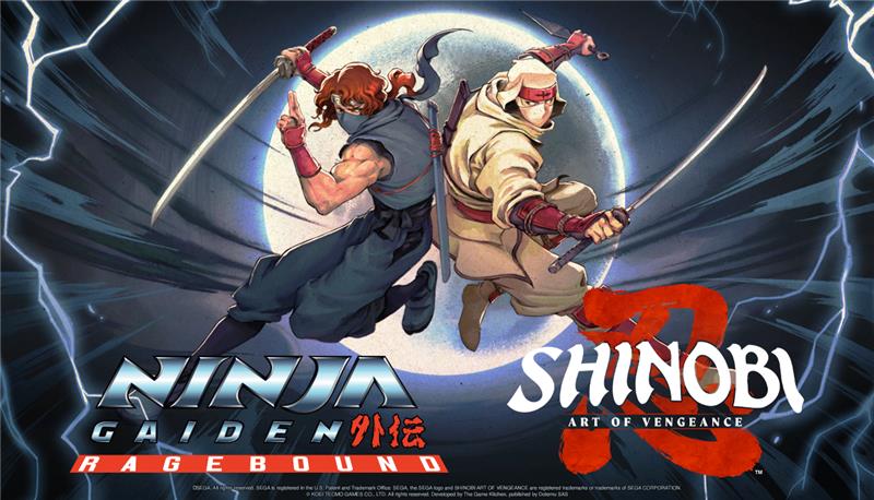 SEGA (@sega) on Twitter photo 🥷 Two ninjas are better than one! 🥷
⚔️ We’ve teamed up with @dotemu and <a href="/KoeiTecmoUS/">KOEI TECMO AMERICA</a> to bring you the ultimate ninja Steam bundle:
NINJA GAIDEN: Ragebound + SHINOBI: Art of Vengeance!
🎮 Save 10% and experience double the action, double the kunais!
👉 Grab the exclusive 🥷 Two ninjas are better than one! 🥷
⚔️ We’ve teamed up with @dotemu and <a href="/KoeiTecmoUS/">KOEI TECMO AMERICA</a> to bring you the ultimate ninja Steam bundle:
NINJA GAIDEN: Ragebound + SHINOBI: Art of Vengeance!
🎮 Save 10% and experience double the action, double the kunais!
👉 Grab the exclusive