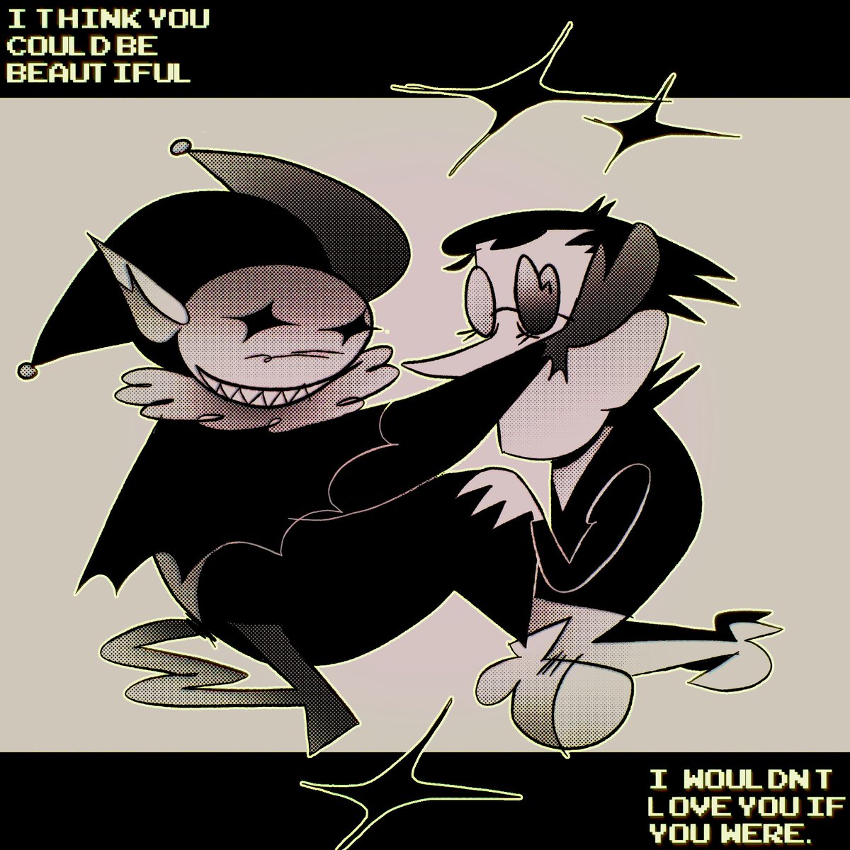 I CAN TALK WITH MY EYES SHUT
#DELTARUNE #SPAMVIL