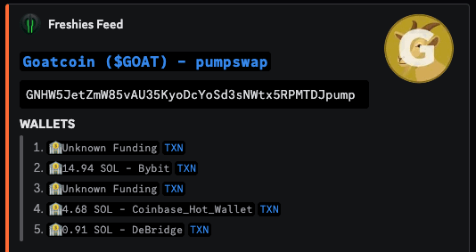 infantem_io's tweet photo. ⚙️ Polished Dynamic Interface

The Dynamic Embed remains a cornerstone of our Infantem toolkit, designed to bring clarity and convenience to your workflow.

We’ve continuously refined the interface to make it more intuitive, ensuring the most relevant information is consolidated in one accessible location.

The embed UI features several enhancements:

▶️ Wallet  funding classifications and transaction links - quickly access and analyse wallet types and their associated trades with a single click via Solscan.

▶️Real-time trading activity - track live buy, sell, and PnL updates for all monitored wallets, giving you ongoing insight into how positions in your chosen tokens are evolving.

▶️Battery icons - these visual indicators let you know at a glance how active wallets are, shifting as they trade into and out of tokens, so you can easily spot changing sentiment.

▶️Automatic refresh functionality - the dynamic embed updates itself in real time, so you’re always up to date with the latest trading movements as they happen.

▶️ A summary overview providing a global perspective on wallet type engagement with the token.

This embed style allows you to review trading activity across the entire lifespan of the token, helping you identify patterns and understand the behaviour of different wallet types.