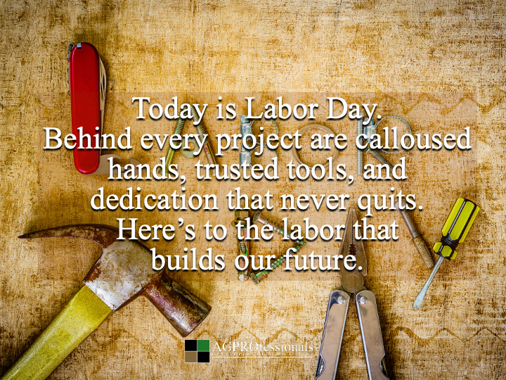 AGPConsult's tweet image. 🛠️🌾 This #LaborDay we honor the hands—and the tools—that build, grow, and innovate. From tractors to transits, wrenches to welders, every trade leaves its mark on progress. Here’s to the people who put tools to work every day.

#LaborDay #AgEngineering #ToolsOfTheTrade