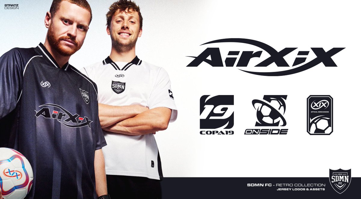 Logos &amp; Assets designed for the SDMN FC Retro collection by <a href="/Sidemen/">Sidemen</a> <a href="/SidemenClothing/">Sidemen Clothing</a> ⚽️