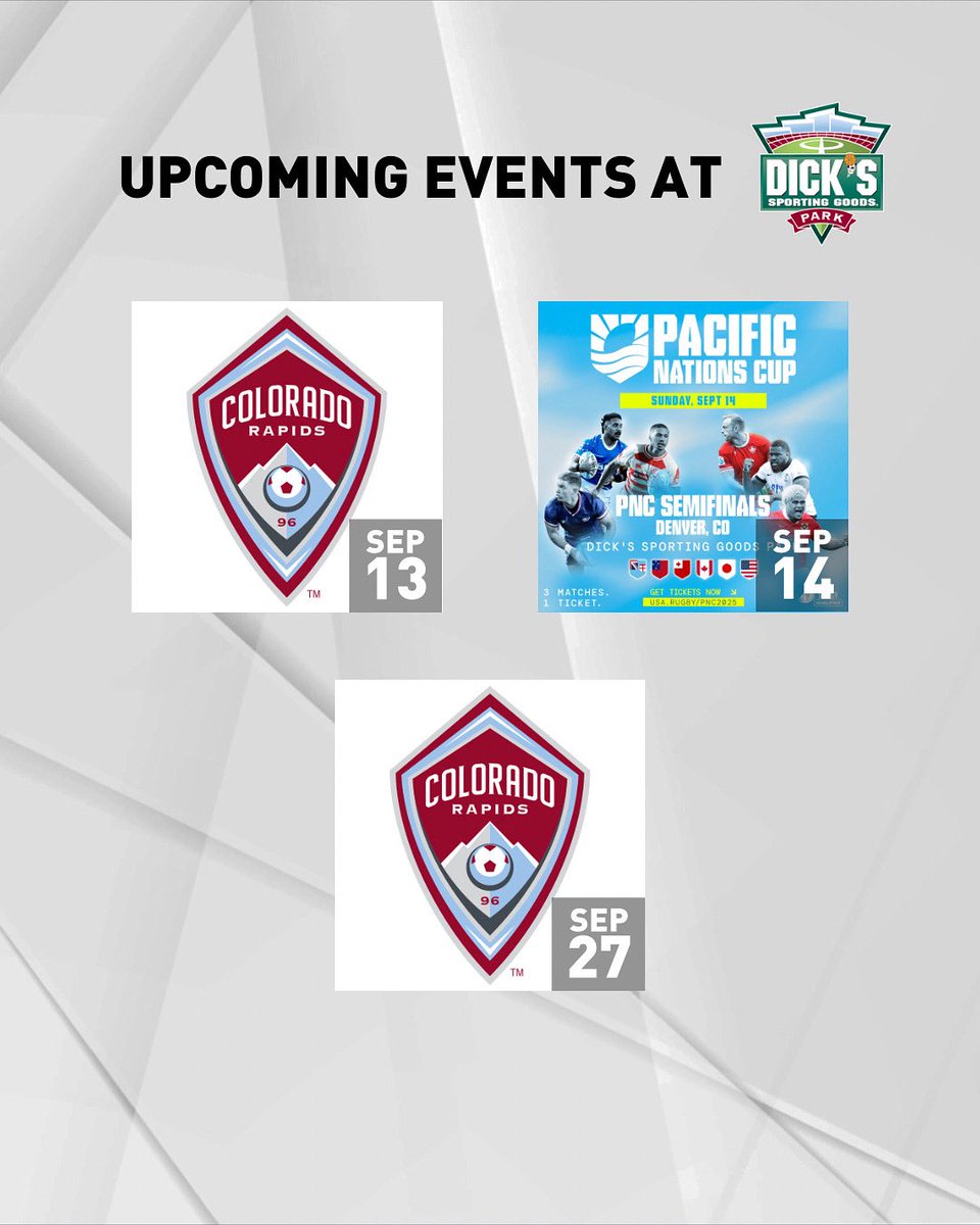 It’s a Sept-acular month at DICK’S Sporting Goods Park! 🍂