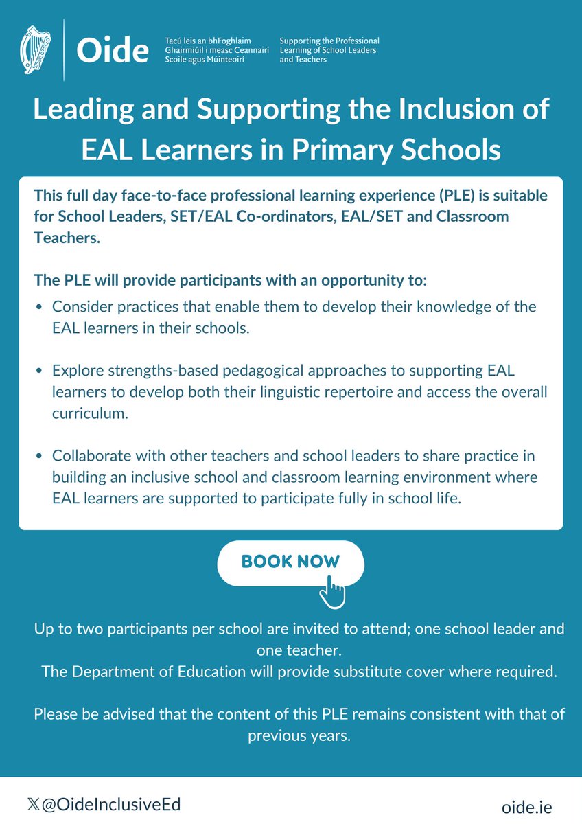 Oide Primary Inclusive Education tweet media