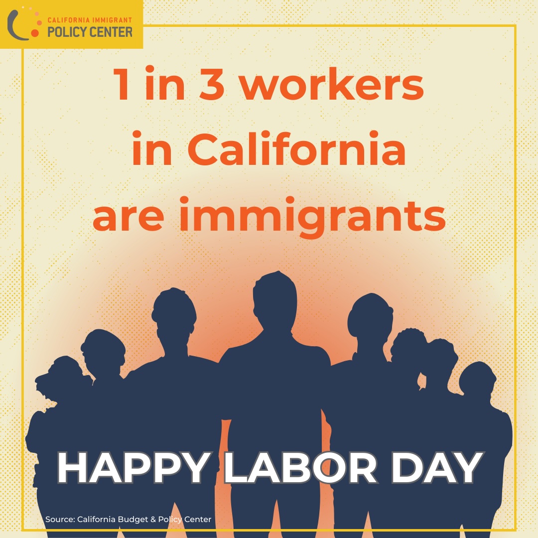 California would not be the fourth largest economy in the world without immigrants. Immigrants support and power the state’s economy. 

Today and always, we honor their contributions, resilience and dedication to our state!