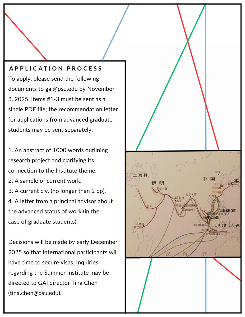 We're excited to announce that the theme for the 2026 Global Asias Summer Institute will be "Vitalizing Global Asias: Artifacts &amp; Archives." SI2026 will be co-directed by Neelima Jeychandran (VCUarts Qatar), Monica Merlin (VCUarts Qatar), and Tina Chen (Penn State).