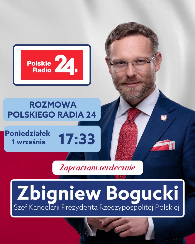 Już za chwilę, o 17.33⏰️ zapraszam do słuchania <a href="/PR24_pl/">PolskieRadio24.pl</a> 📻 będę gościem pana redaktora <a href="/SzewczykKamil/">Kamil Szewczyk</a> 🎙
Do usłyszenia 👍