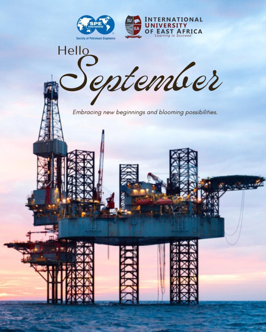 iueaspechapter's tweet image. Hello September! 🌊🫠🙏
A month of fresh beginnings, new energy, and endless possibilities.
#IUEA #SPE #PetroleumEngineering
