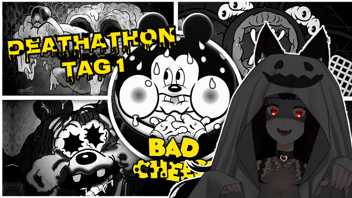 Der 💀Deathathon💀geht los! Heute um 18:30Uhr ‼️
Wir starten pünktlich zum Release mit dem Horror Spiel "Bad Cheese". Du schaust vorbei oder? 🧡