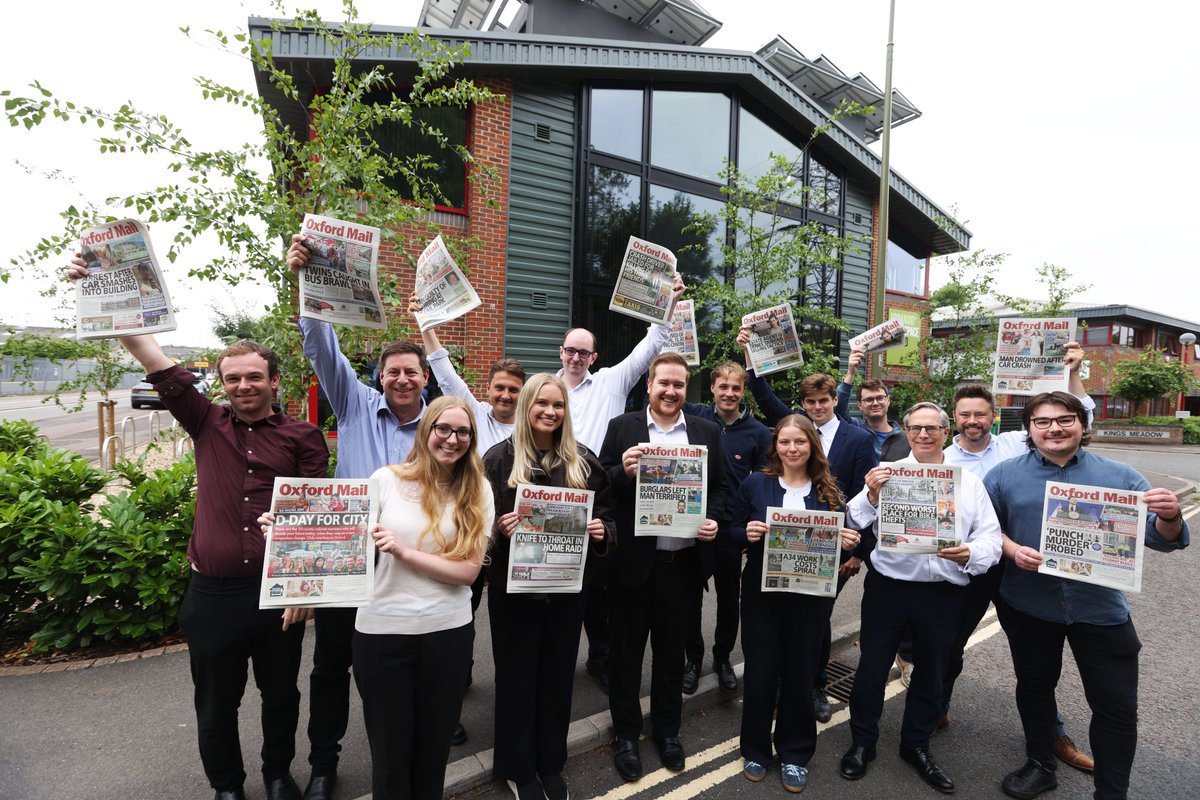RECORD DIGITAL AUDIENCE💻📲
Proud moment for <a href="/TheOxfordMail/">Oxford Mail</a> as we celebrate a huge milestone achievement with the biggest month in Newsquest history.
Back-to-back record months for the Mail were smashed with 11.3m page views in August – a record for the Mail and wider company ⬇️