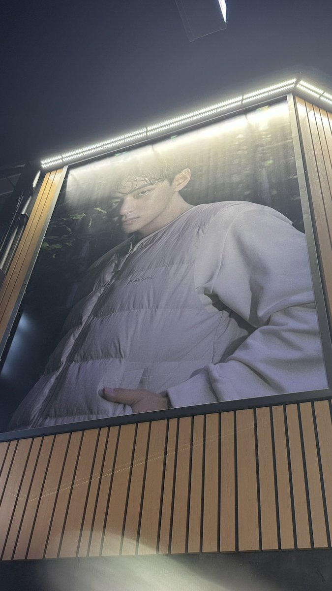 スノーピーク明洞のテテ💚