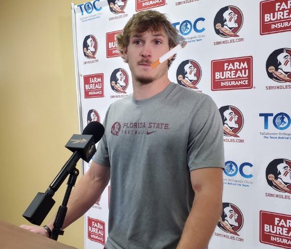Lions, tigers, or bears. Don’t matter.

Noles by 31

Brock O’Clock in the second half.