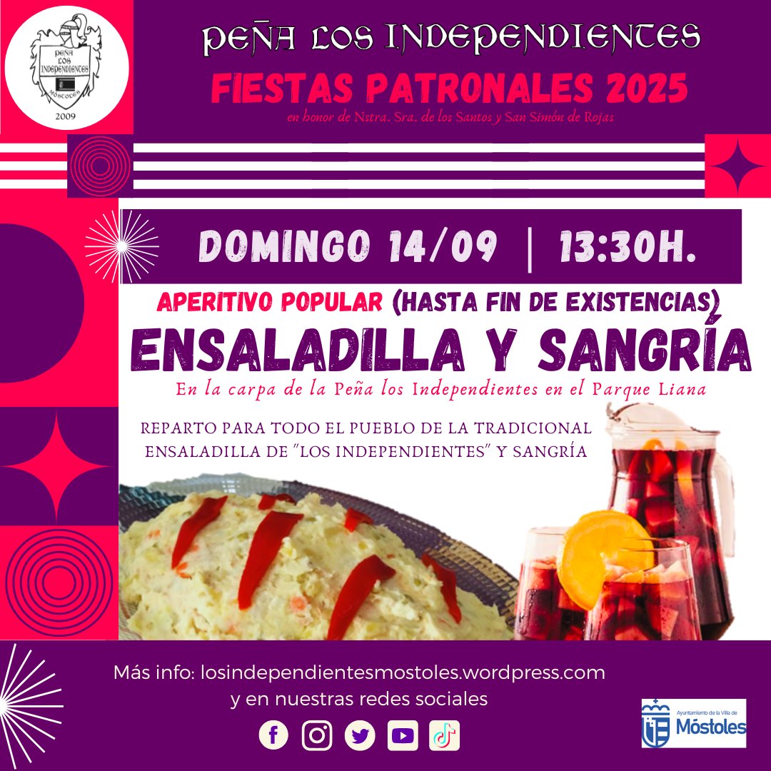 PEÑA LOS INDEPENDIENTES MÓSTOLES tweet media