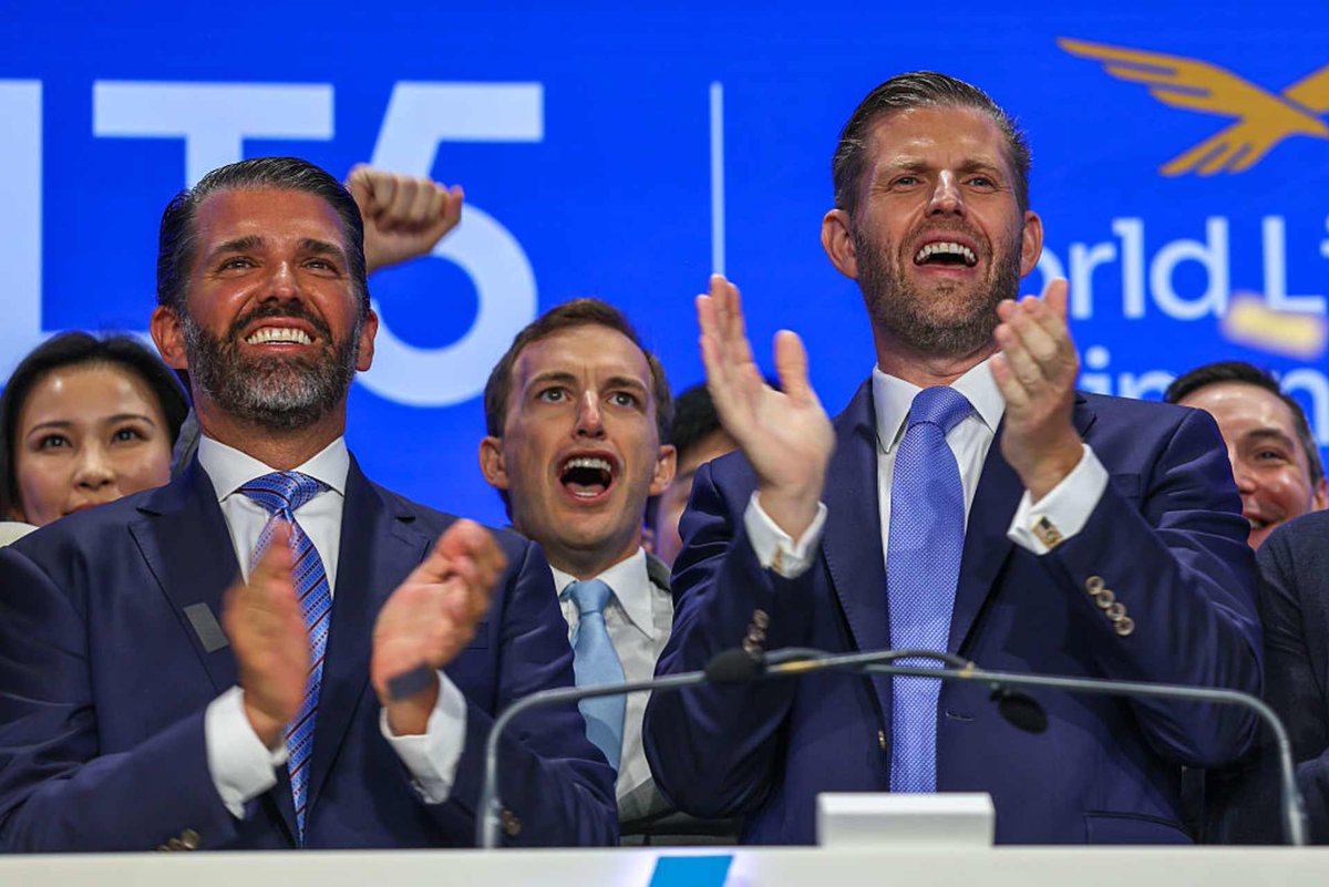 Jacob King (@jacobkinge) on Twitter photo JUST IN: On-chain data shows insiders are already dumping millions of $WLFI tokens.
This is a blatant pump-and-dump scam launched today, and <a href="/EricTrump/">Eric Trump</a> is shamelessly shilling it to his sheep. JUST IN: On-chain data shows insiders are already dumping millions of $WLFI tokens.
This is a blatant pump-and-dump scam launched today, and <a href="/EricTrump/">Eric Trump</a> is shamelessly shilling it to his sheep.
