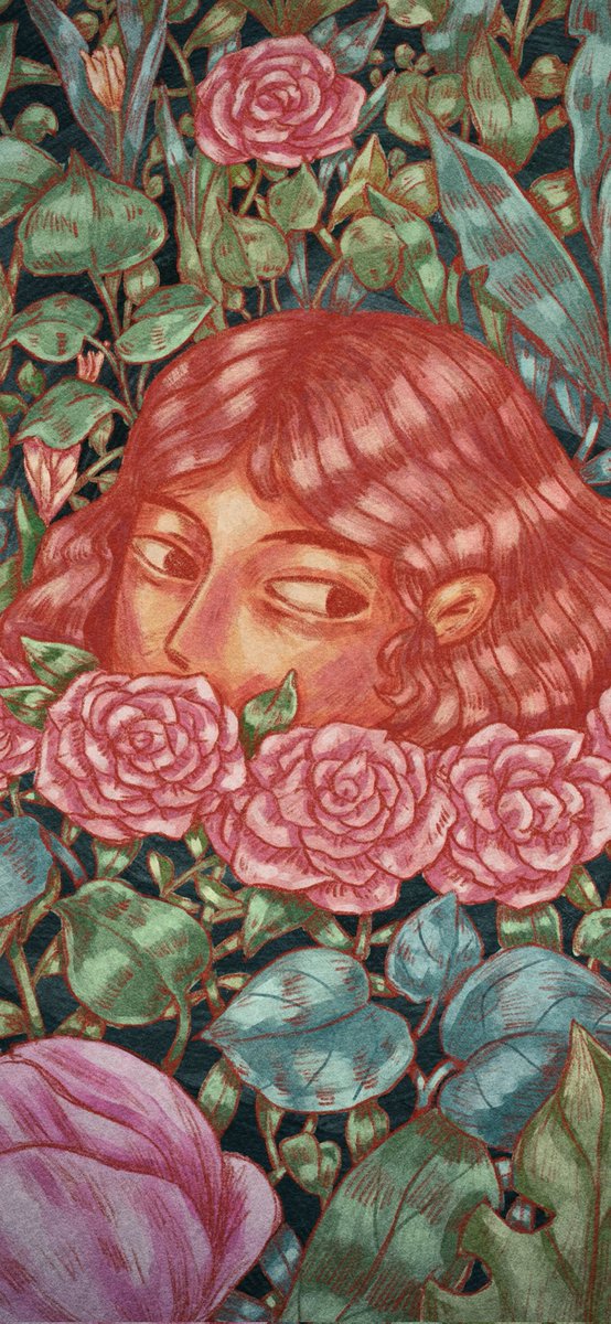 Entre un jardín 🍃🌻🌷