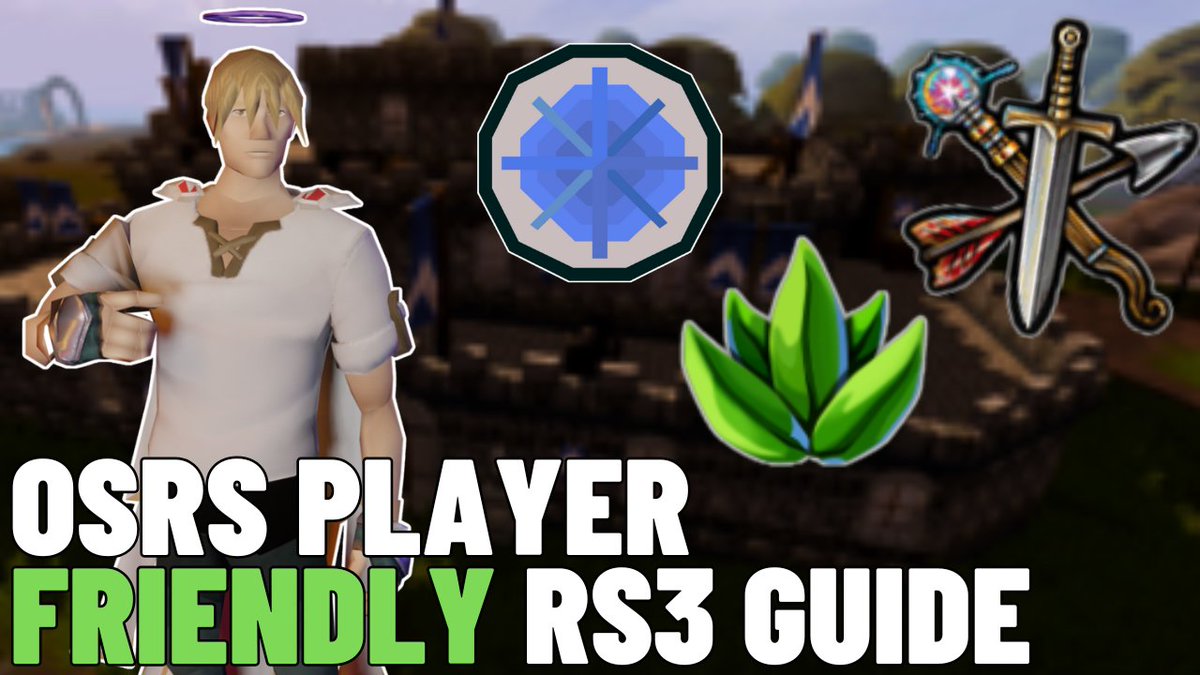 ChevalricRS's tweet image. NEW VIDEO

I usually don&apos;t share video&apos;s on twitter much anymore, but this one is a bit of a different story!

With a lot of OSRS Players coming to RS3 during leagues, I thought it&apos;d be time to finally update my OSRS to RS3 guide. 

Link down below! (share it w/ your OSRS buds!)