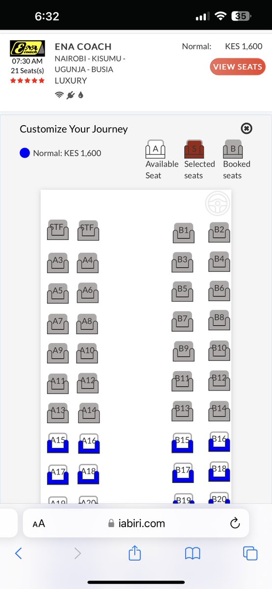If there is a company that has truly received favor in the last 2 years, it’s ENA coach. 
The buses plying Nyanza &amp; Western route are full for Xmas , 4 months in advance.

Let no one tell you Kenyans don’t prepare in advance, paying for a ticket this earlier is really mindblowing