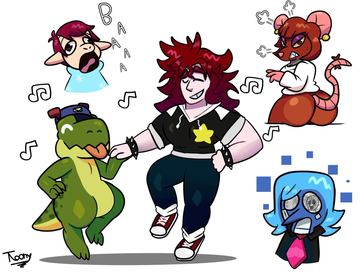 Algunos dibujos de los ocs que me pasaron muy lindos todos,gracias por pasarse por aqui,me alegra conocer gente nueva✨