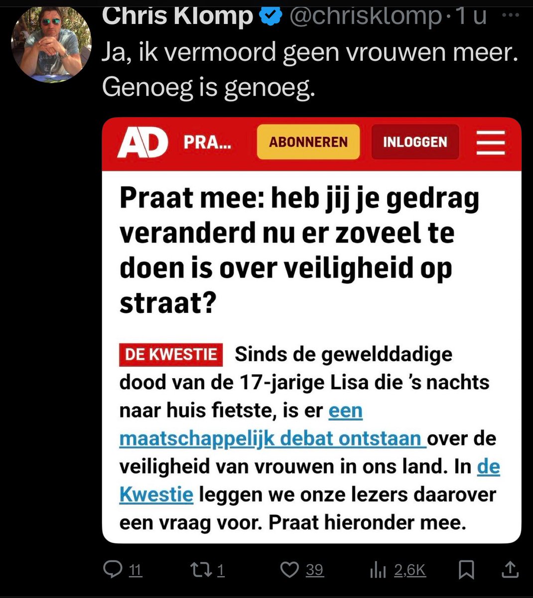 Cheap ass clickbait 
Net als breggggg
Stuk kauwgom 

#parodie