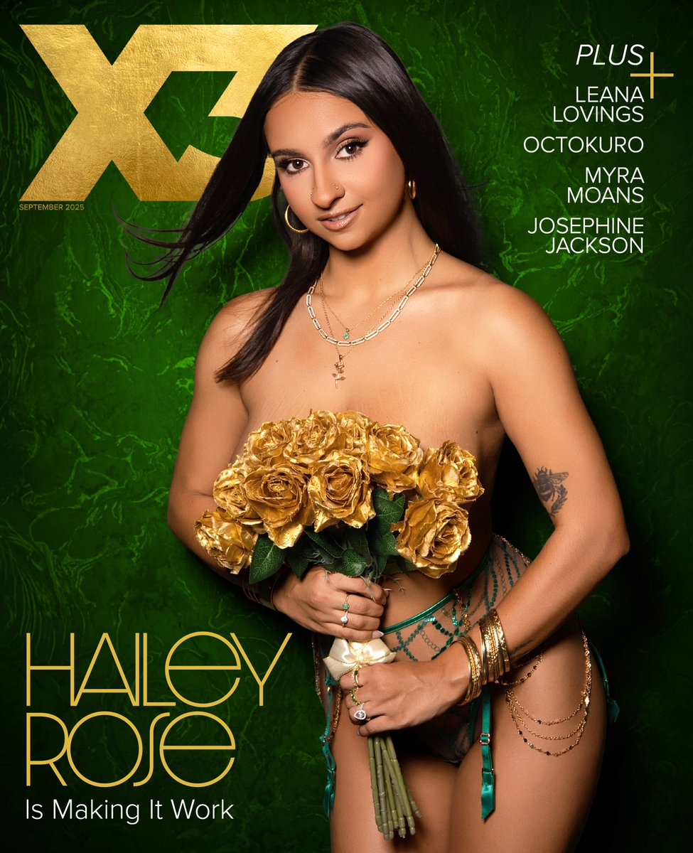 From campus crush to content queen 👑 <a href="/HaileyRoseFucks/">🌹Hailey Rose🌹</a> opens up about love, leveling up &amp; learning to set boundaries in an exclusive new <a href="/X3social/">X3 Expo // Jan 16-17, 2026</a> cover story ✨ x3mag.com