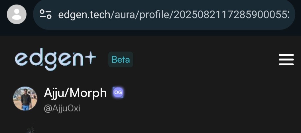 Edgen Update ~ OG Badge Distribution Completed! <a href="/EdgenTech/">Edgen</a> 

Where to check OG badge?
Edgen Website > Aura Leaderboard > A small OG badge next to your name