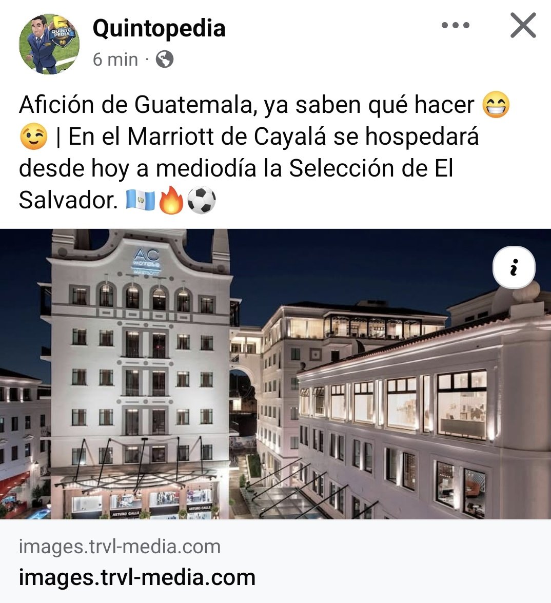 Seria una pena que no los dejáramos dormir. 

Los partidos de eliminatorias se juegan desde antes

<a href="/Quintopedia/">Juan Quinto</a>