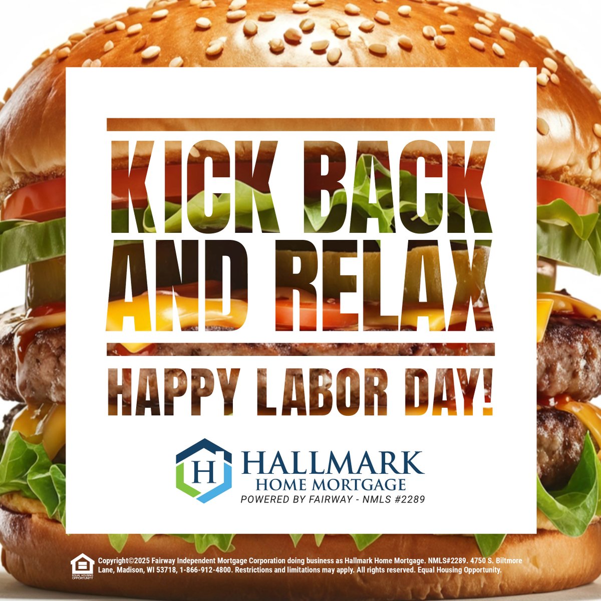 HallmarkMTG's tweet photo. Kick back, take a good long break and have a happy Labor Day!
#HHM #YourCommunityLender https://t.co/EvWFRGkTKK