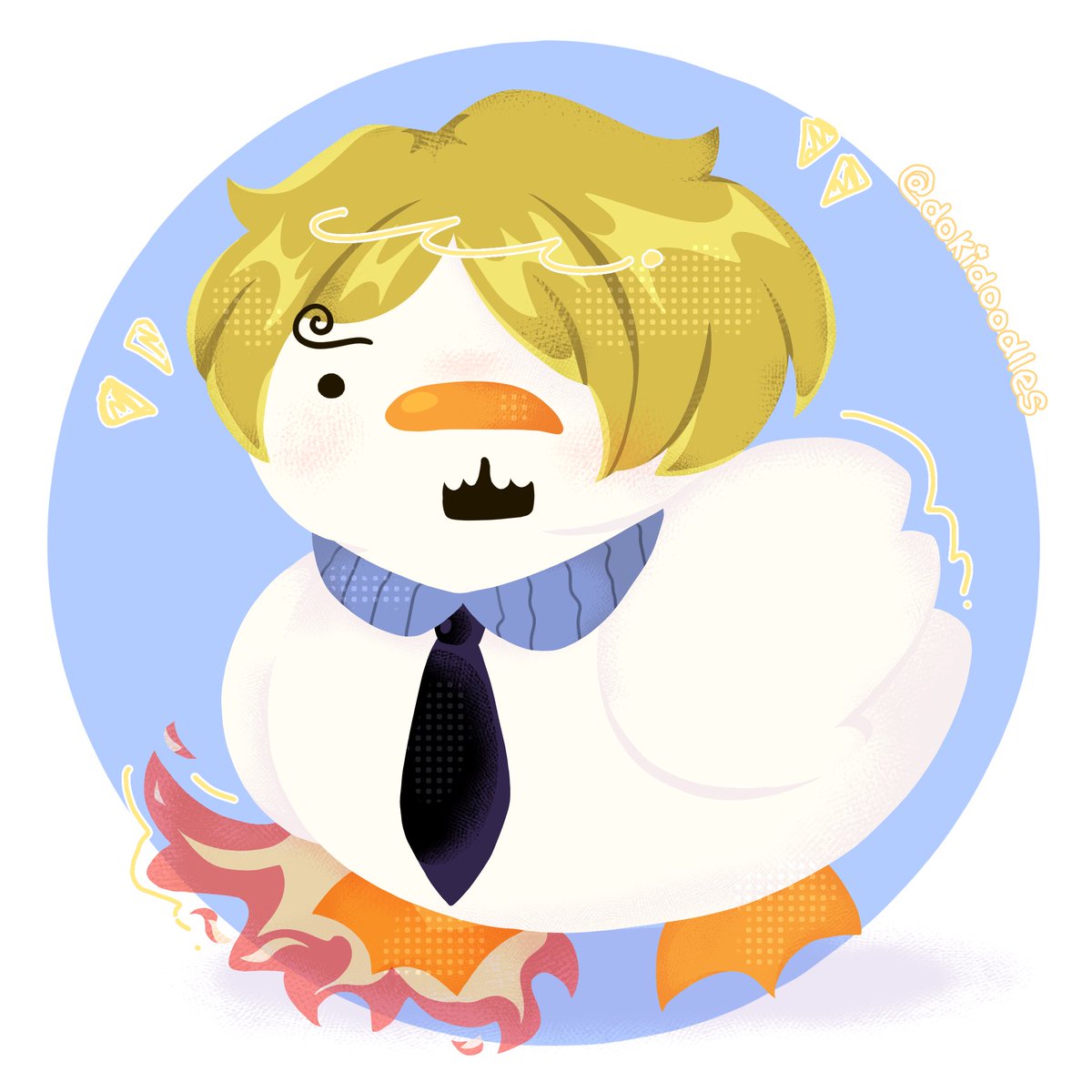 DuuckArmy's tweet image. Duck #104 
#Makingaduckarmy
By: @dokidoodles