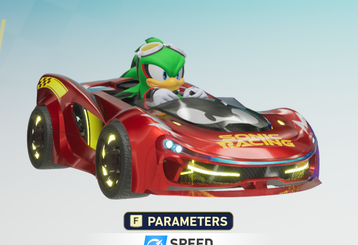 Jet McQueen 🦜⚡️

#SonicRacingCrossWorlds