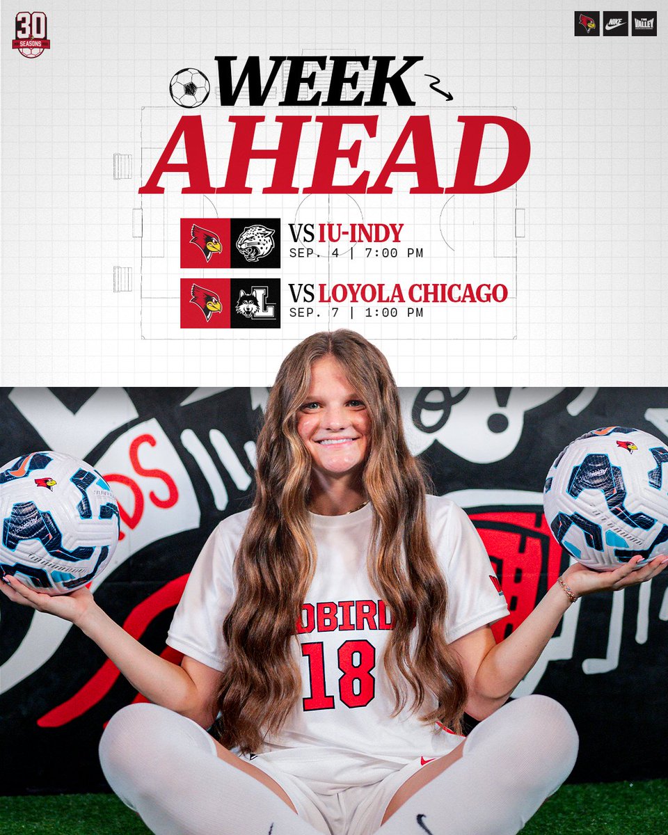 Kicking it at home this week: 

THURS: Pride Night🏳️‍🌈
SUN: Alumni Weekend⚽️

linktr.ee/redbirdsoccer