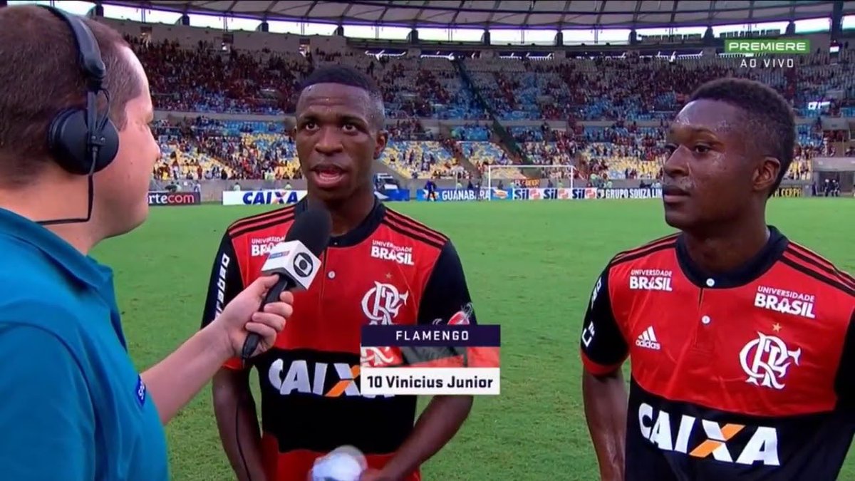Aprovechando que volvió la época de selección colombia, abro hilo con jugadores colombianos que no sabías que compartieron equipo con estos jugadores 🧵

Marlos moreno con Vinicius jr