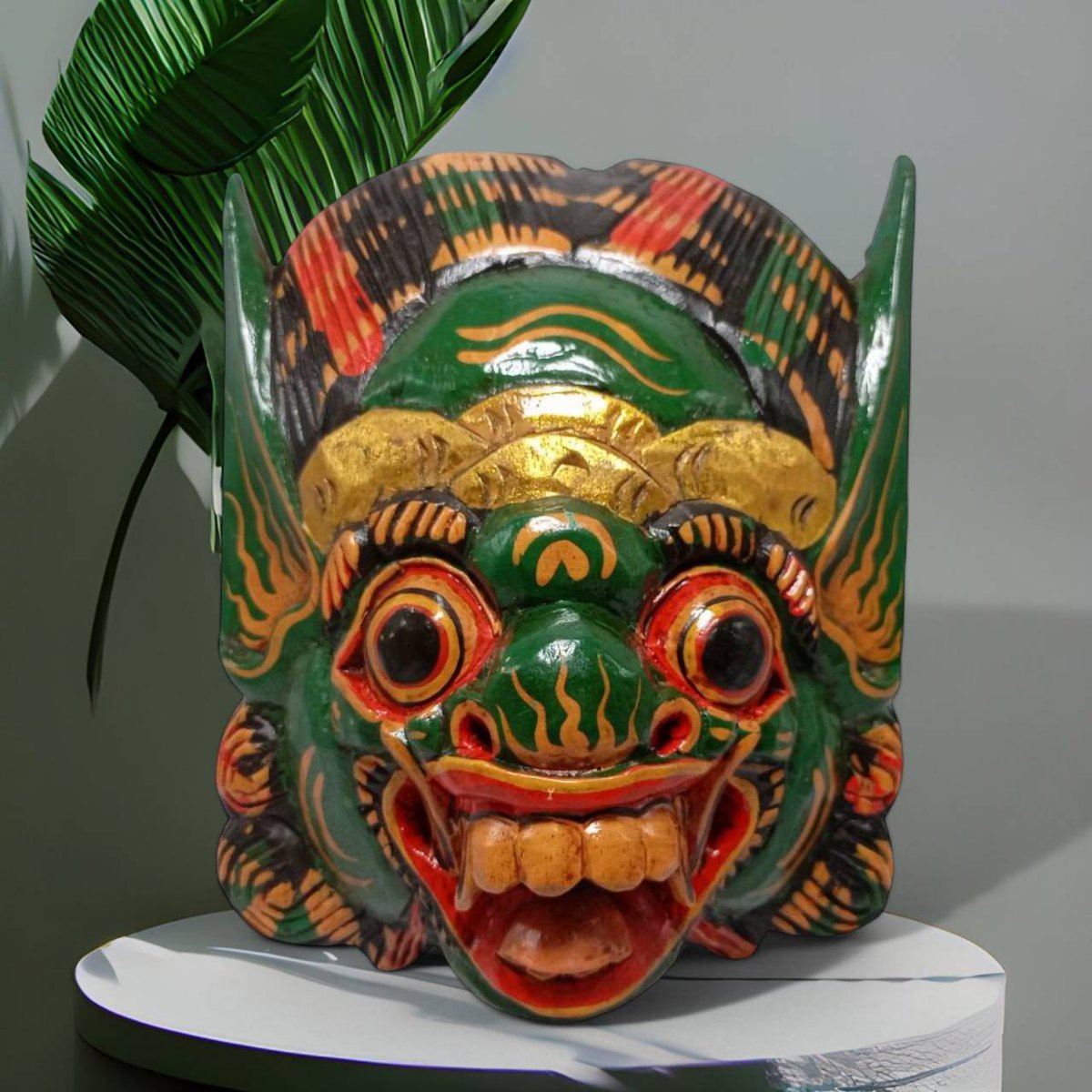 Phoenix (@collectible2489) on Twitter photo Check out Indonesian Bali Wood Mask Green Barong Wall Art Decor Hanging 8 in Lion ebay.us/m/zOsxGM #eBay via <a href="/eBay/">eBay</a> Check out Indonesian Bali Wood Mask Green Barong Wall Art Decor Hanging 8 in Lion ebay.us/m/zOsxGM #eBay via <a href="/eBay/">eBay</a>