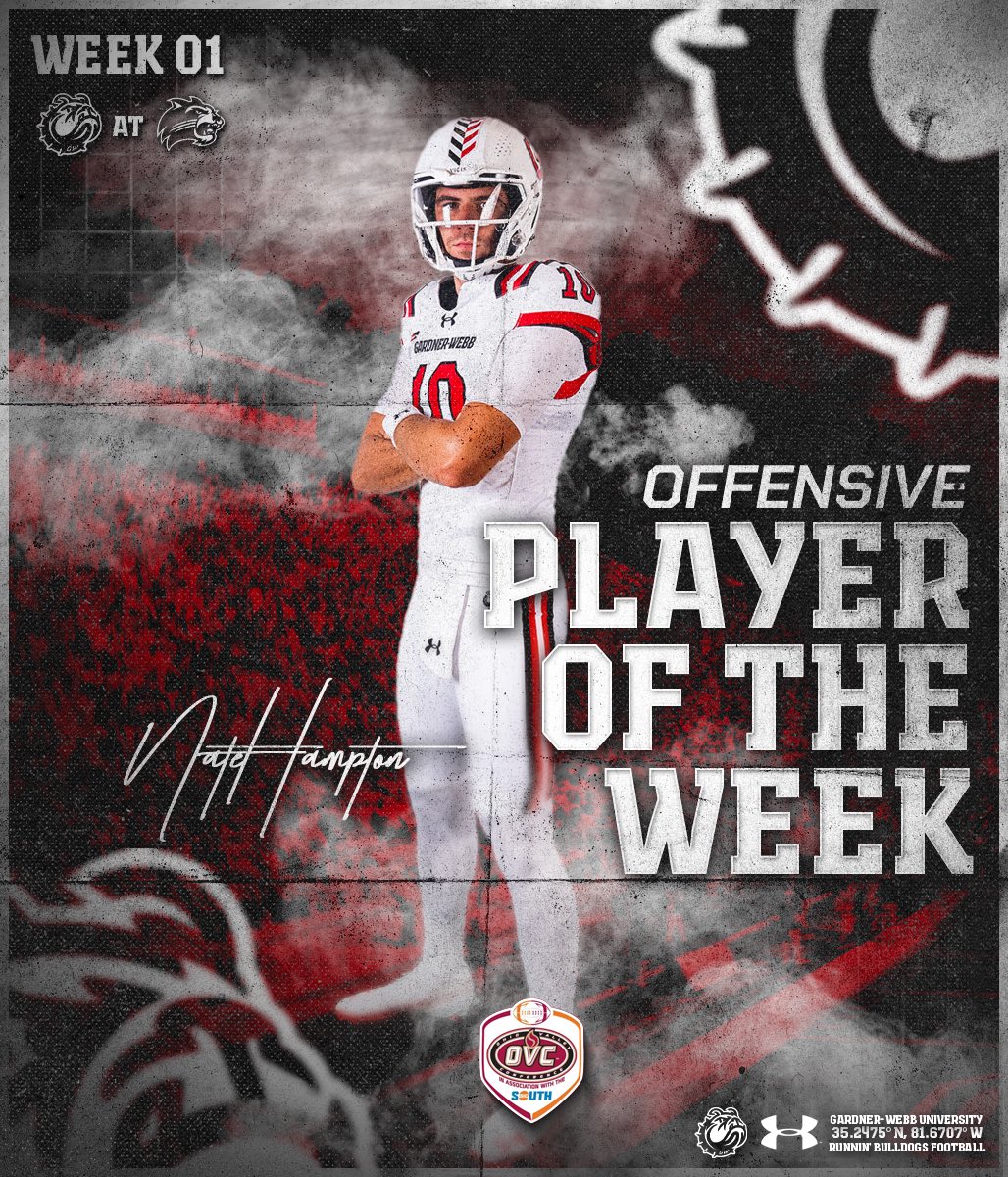 Gardner-Webb Football tweet media