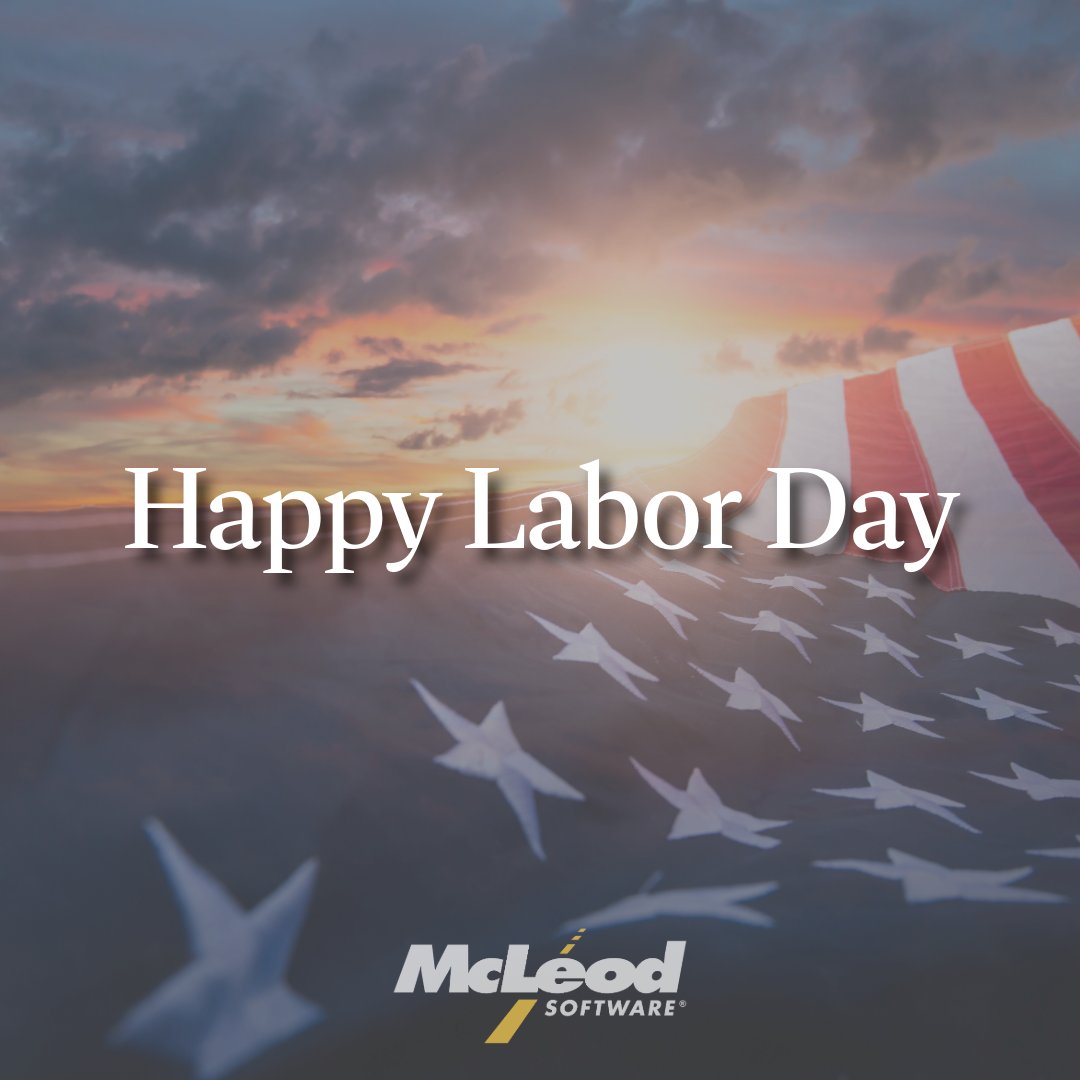 Today we honor the dedication and hard work that keeps our industry moving forward. From the road to the office, every mile and every task counts. Happy Labor Day!
