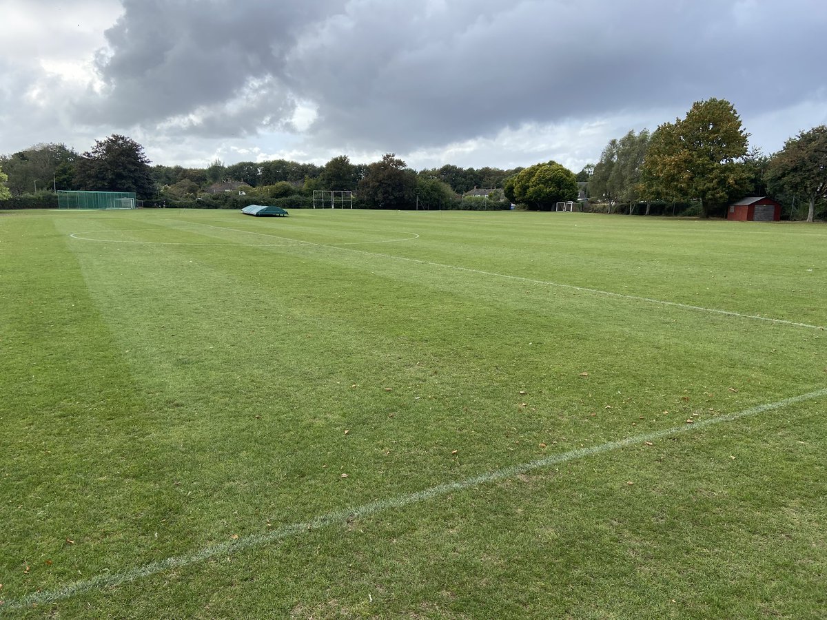 First time on the pitch now the cricket has finished!!
Fertilised and a pass with the Quadraplay. Starting to come back to life 🧡